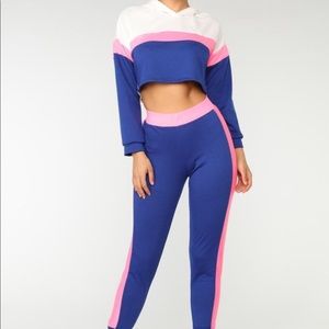 Fashion Nova Karlee Stripe Set